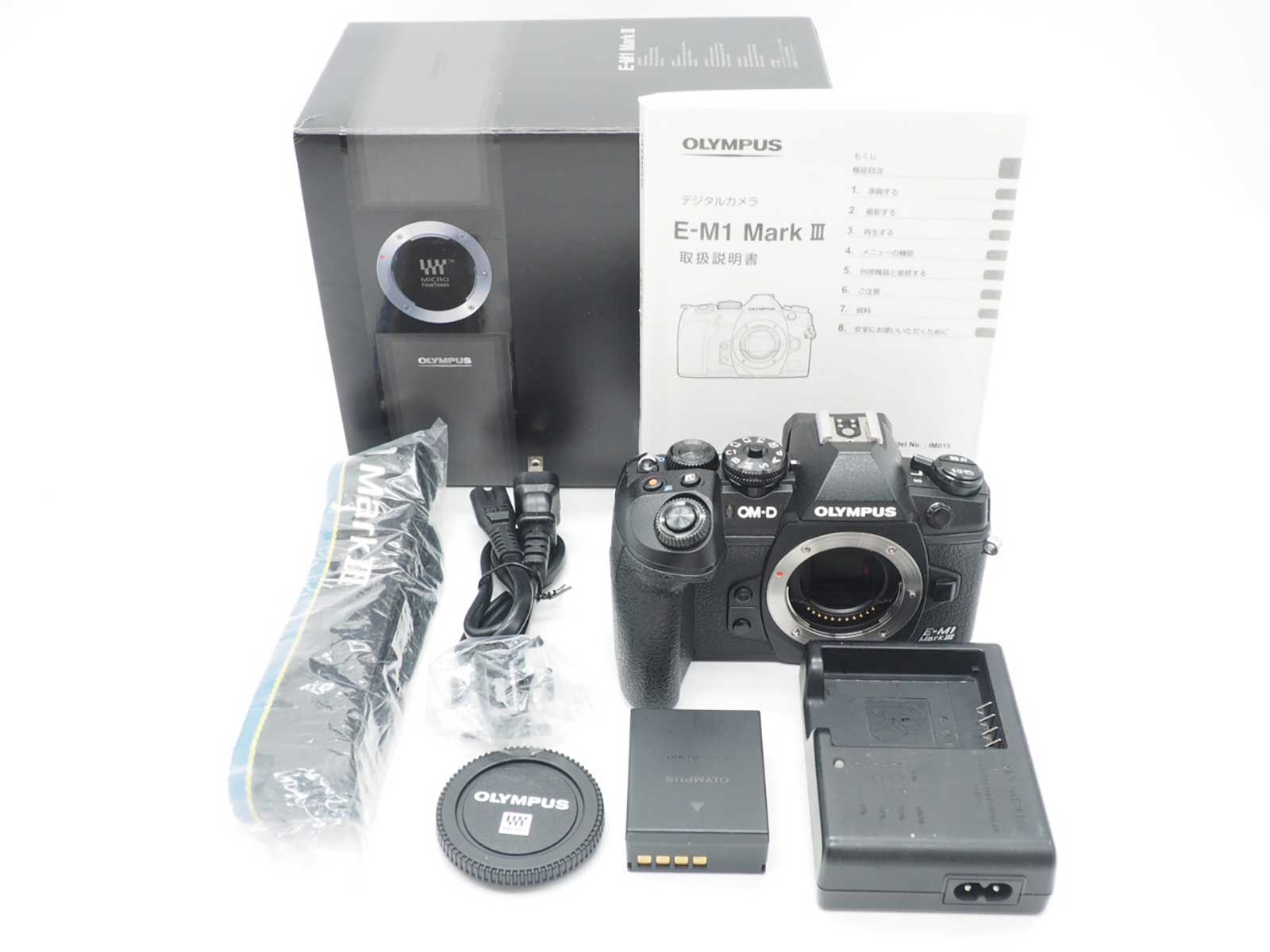 オリンパス Olympus OM D E M 1 III 20 4 MP Digital Body 60187 shots 元箱 Z 5641 A