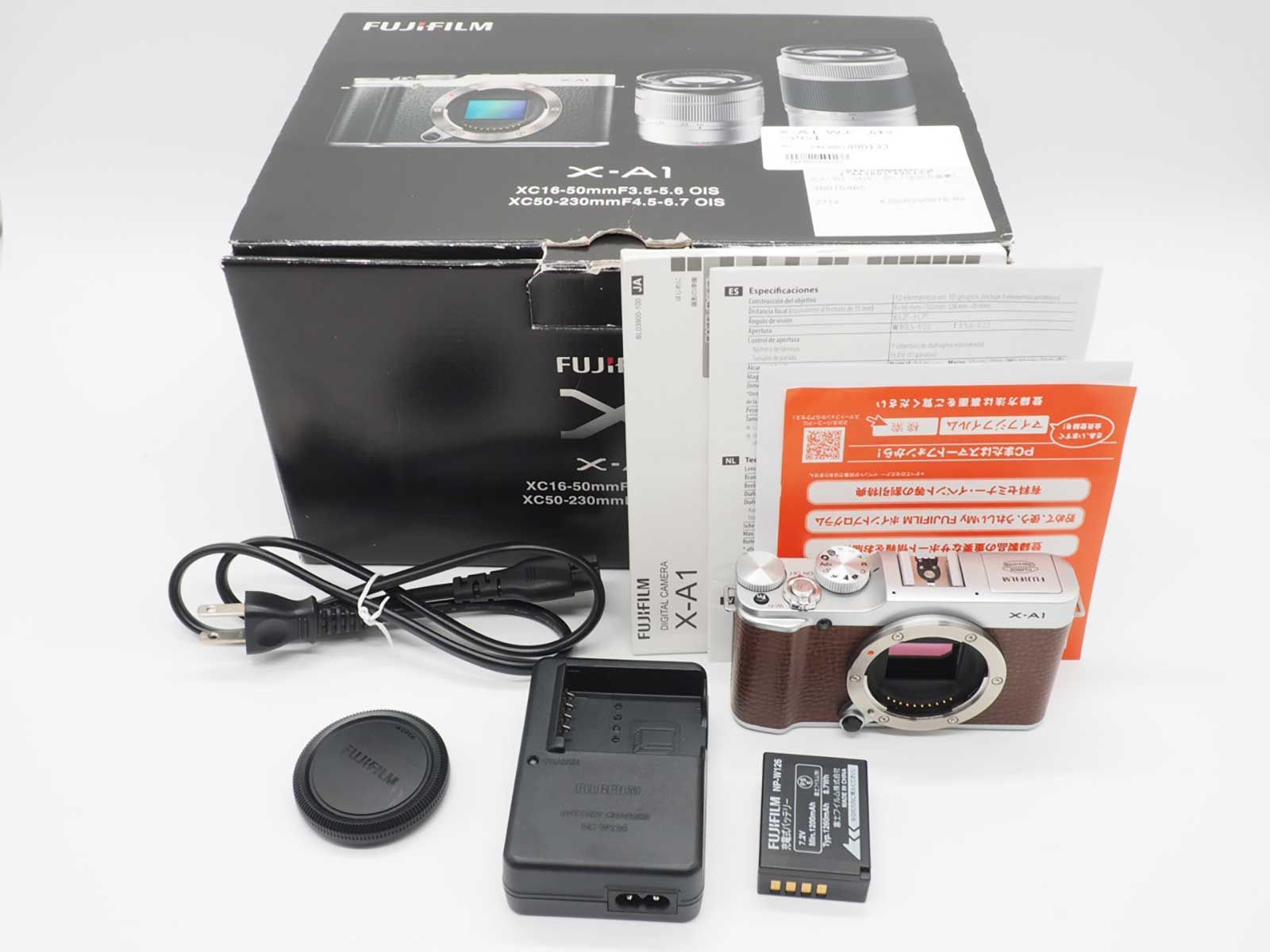 富士フィルム Fujifilm Fuji X A 1 16 3 MP Digital Camera Body Brown 元箱 Z 5649
