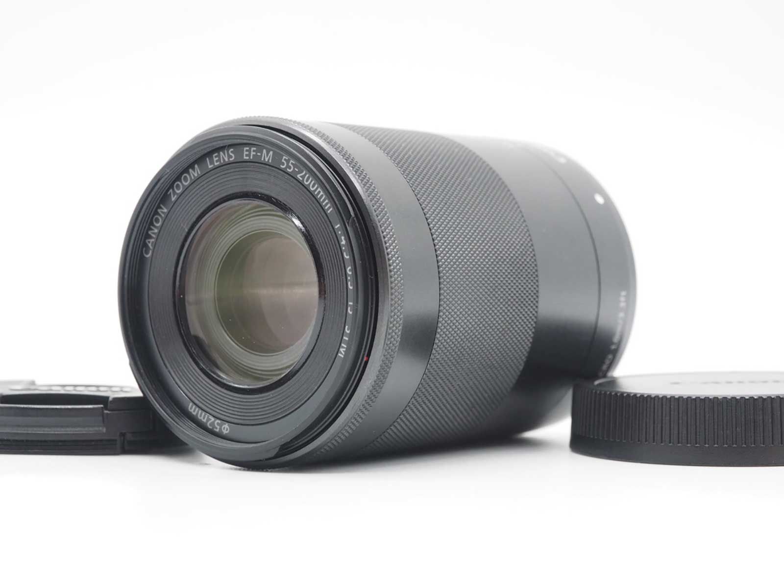キャノン Canon EF-M 55-200 mm f 4.5-6.3 IS STM Lens Black for Mount 並品 Z 5657 A