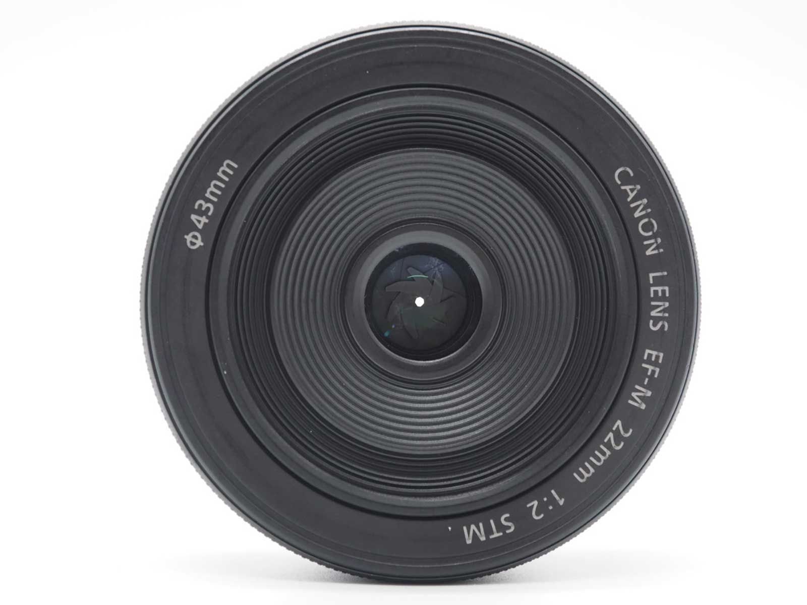 キャノン Canon EF M 22 mm f 2 STM Lens for EOS Mount Black 並品 Z 5654 A