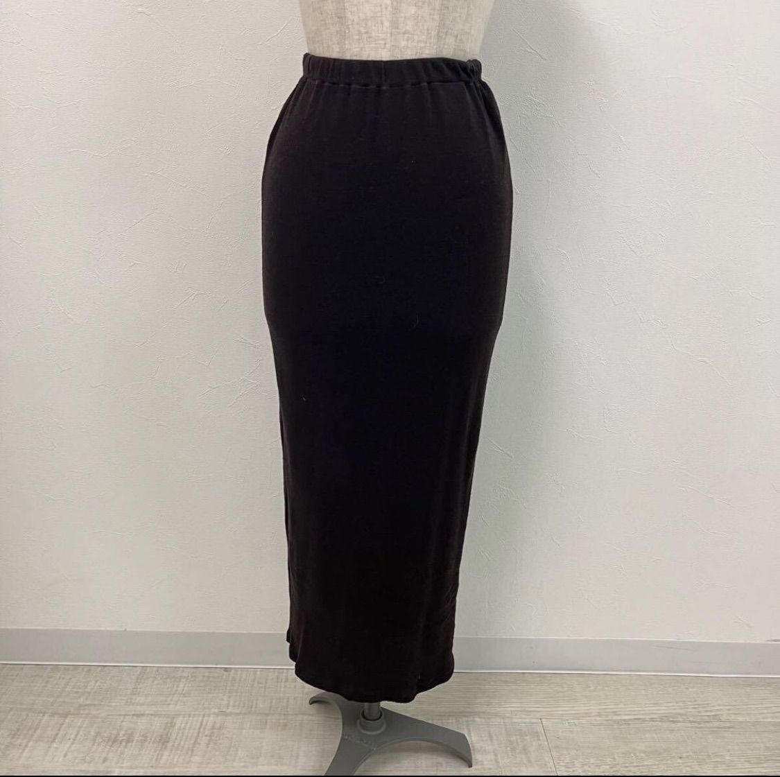 JURGEN LEHL ヨーガンレール ニット タイト ロング スカート サイズ M