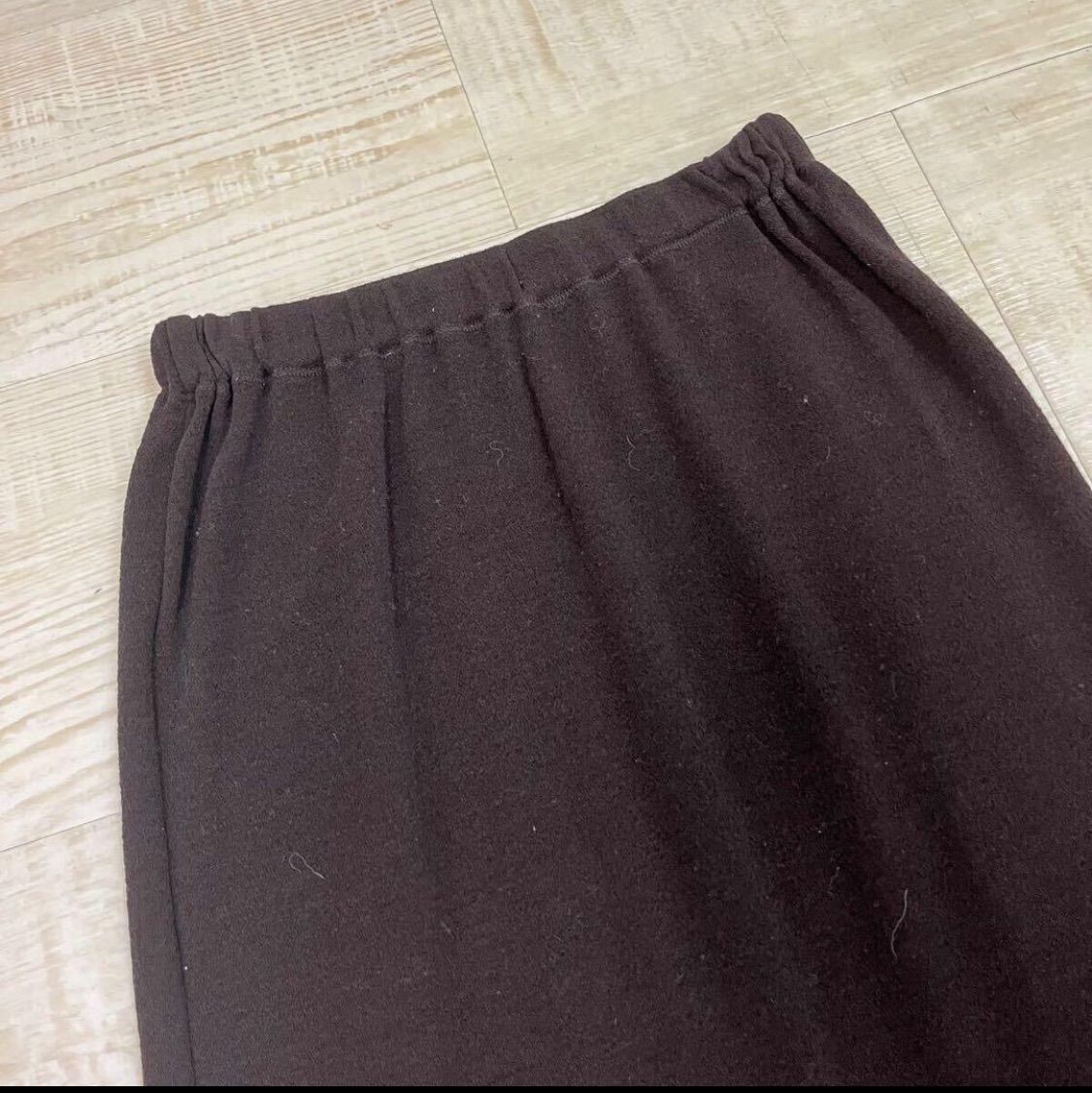 JURGEN LEHL ヨーガンレール ニット タイト ロング スカート サイズ M