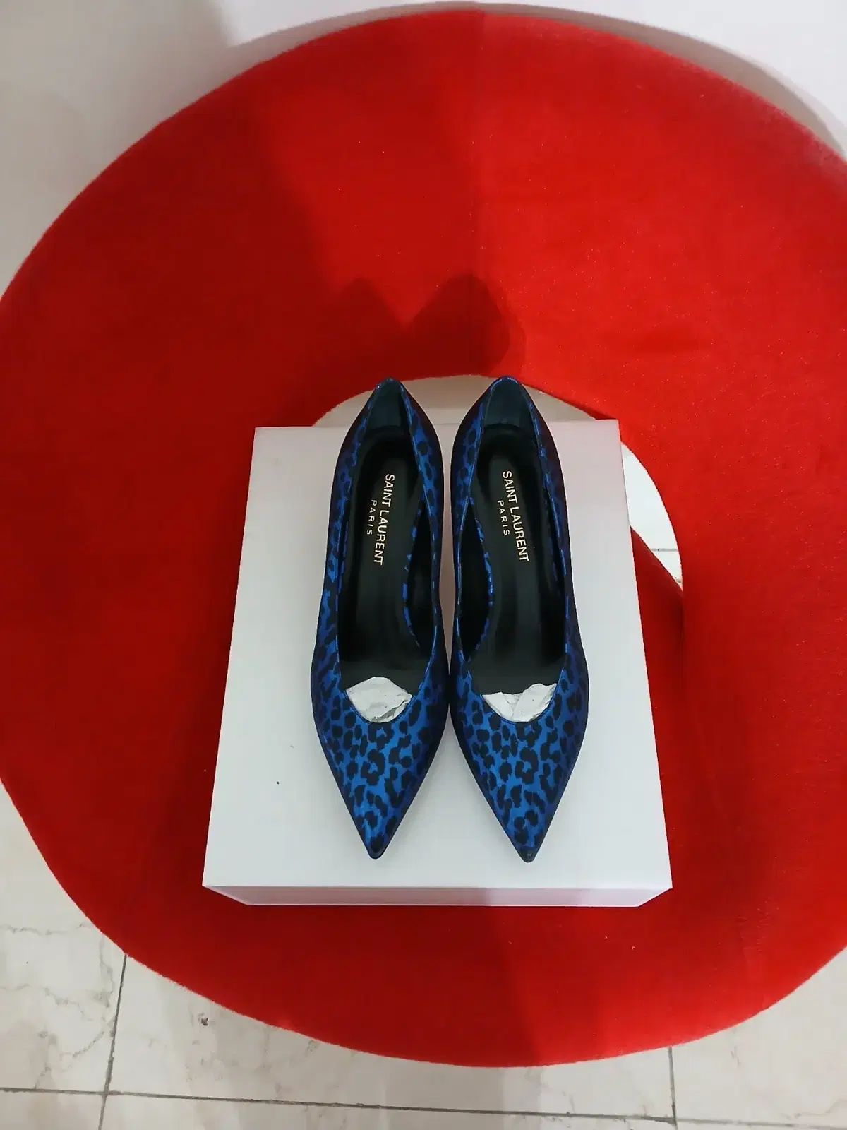 サンローラン ローヒール パンプス 235