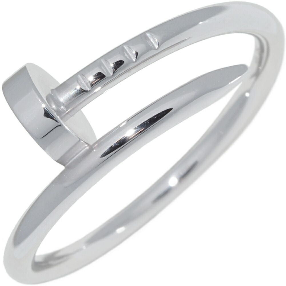 カルティエ 指輪 K18WG ジュストアンクルリング SM スモールモデル