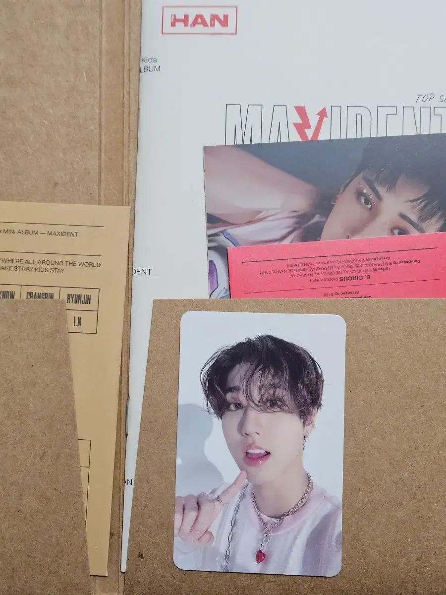 Stray Kids(ストレイキッズ・スキズ・SKZ) MAXIDENT ハン(HAN