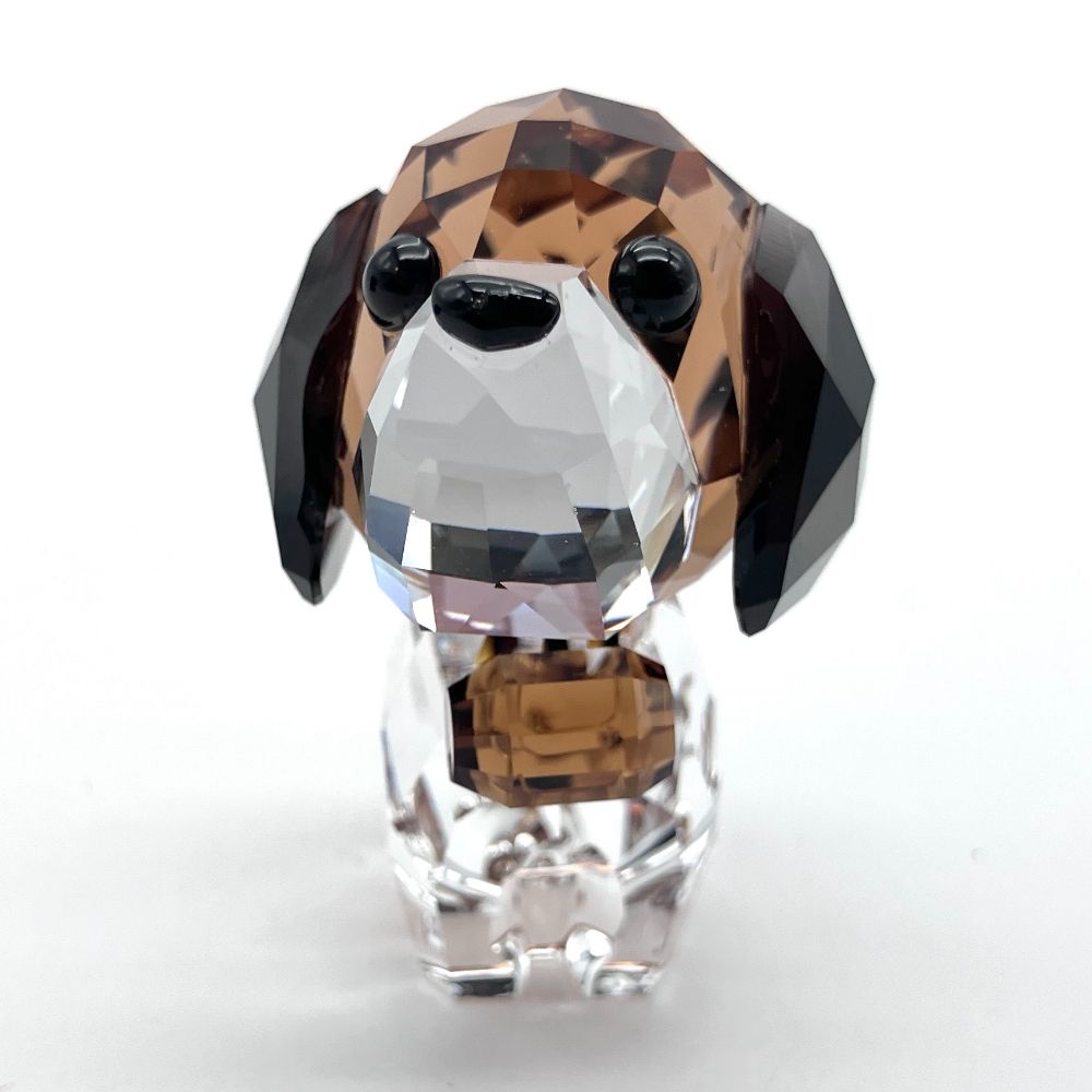 スワロフスキー SWAROVSKI Puppy - Bernie(セントバーナード) オブジェ