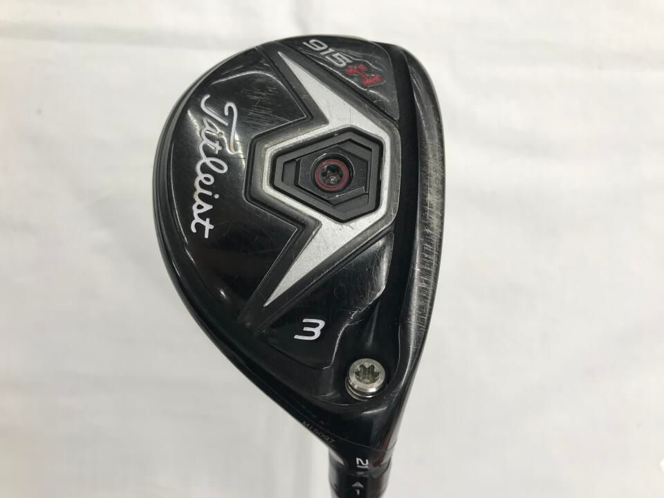 タイトリスト 915H 21度 Zelos 7 Sフレックス ユーティリティ 中古