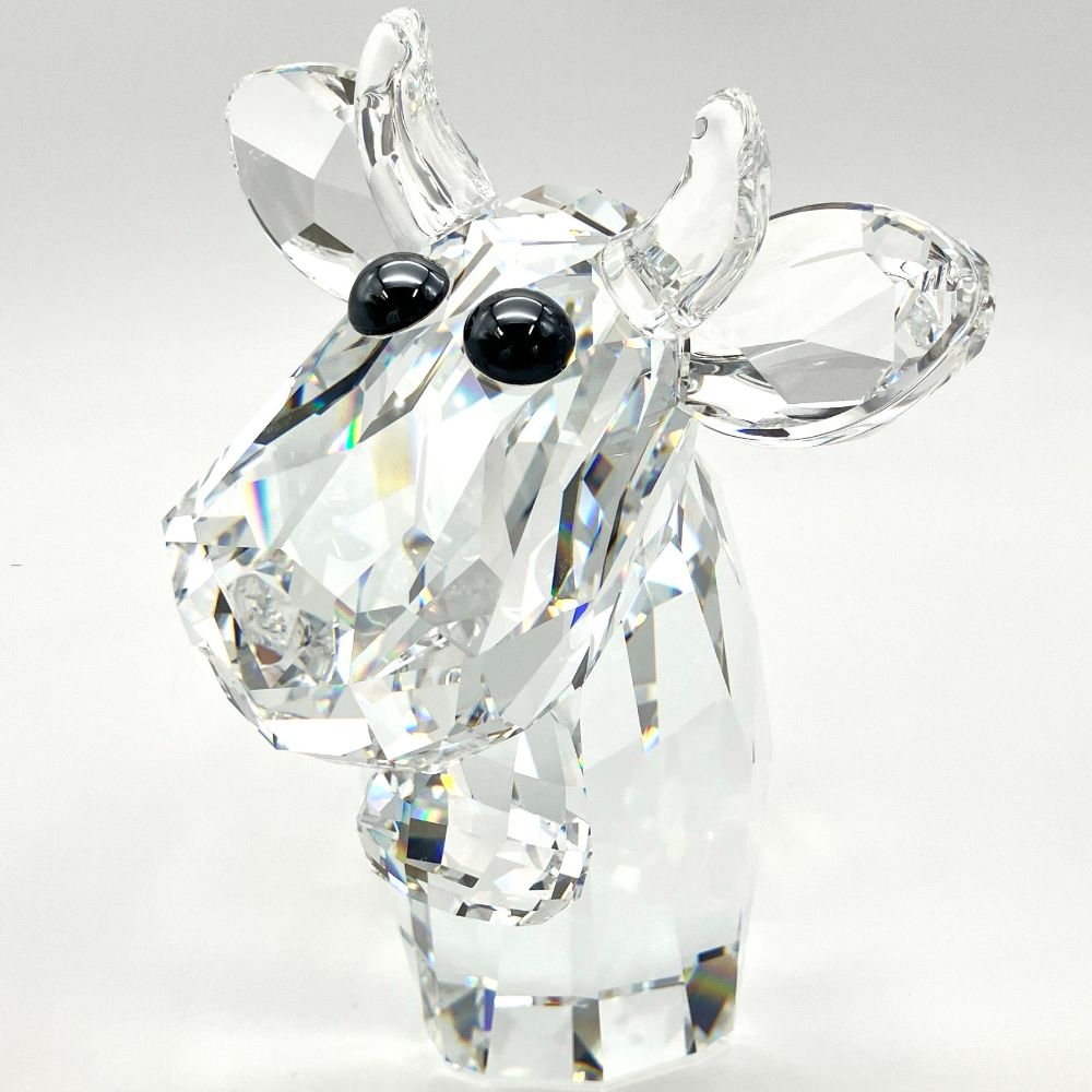スワロフスキー牛の置物(MO) スワロフスキー SWAROVSKI ビッグ Missy Mo オブジェ 置物 843546