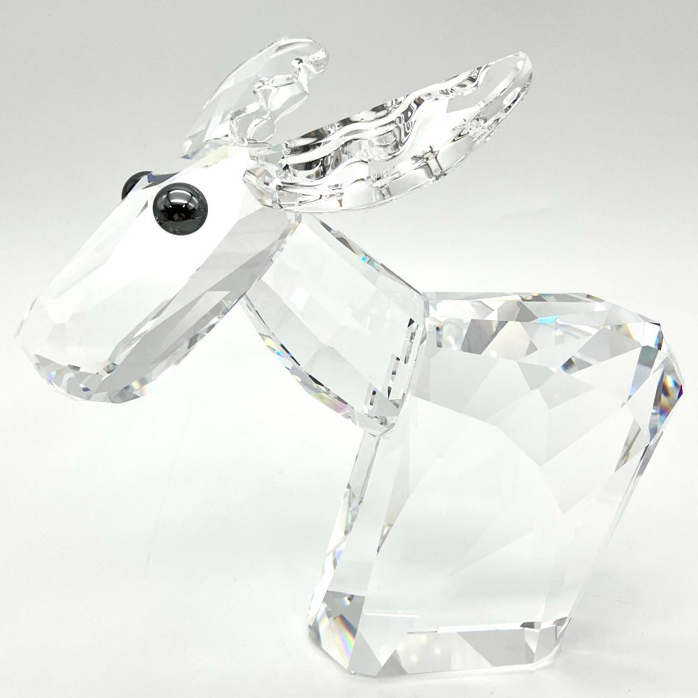 インテリア小物 スワロフスキー SWAROVSKI Large Ricci Moose ヘラジカ