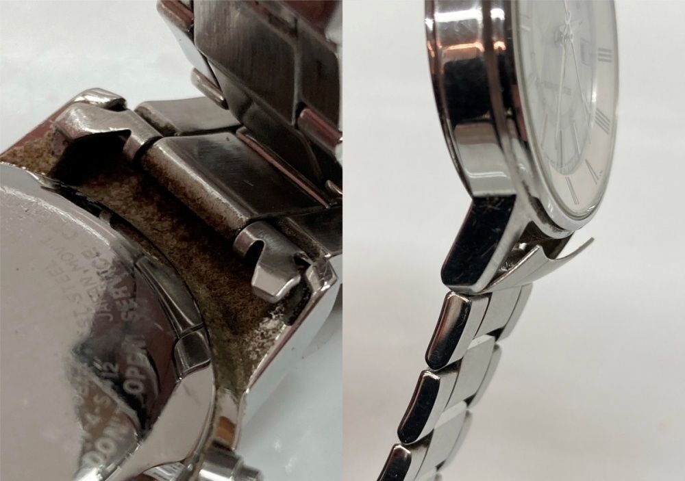 メンズ腕時計シルバー 104