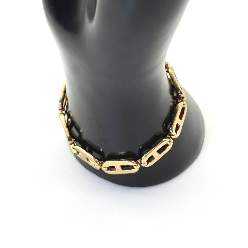 Dior CDロゴ ブレスレット チェーン 喜平 ゴールド クリスチャン