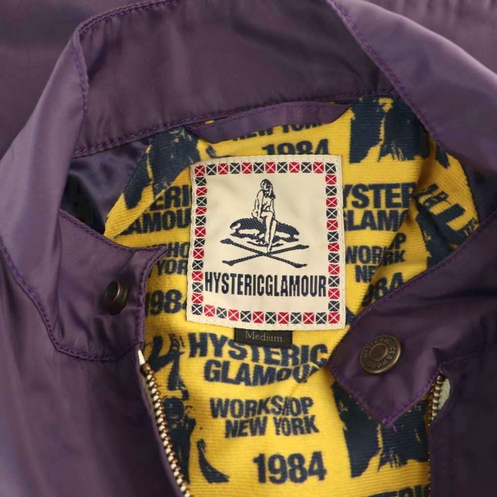 ヒステリックグラマー HYSTERIC GLAMOUR ワッペン装飾ナイロン