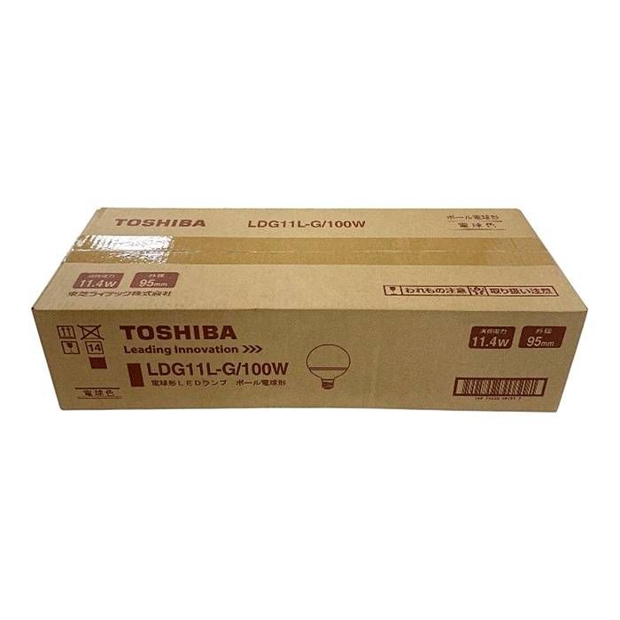 東芝 TOSHIBA LED電球 LDG 11 L-G 100 W 2 セット