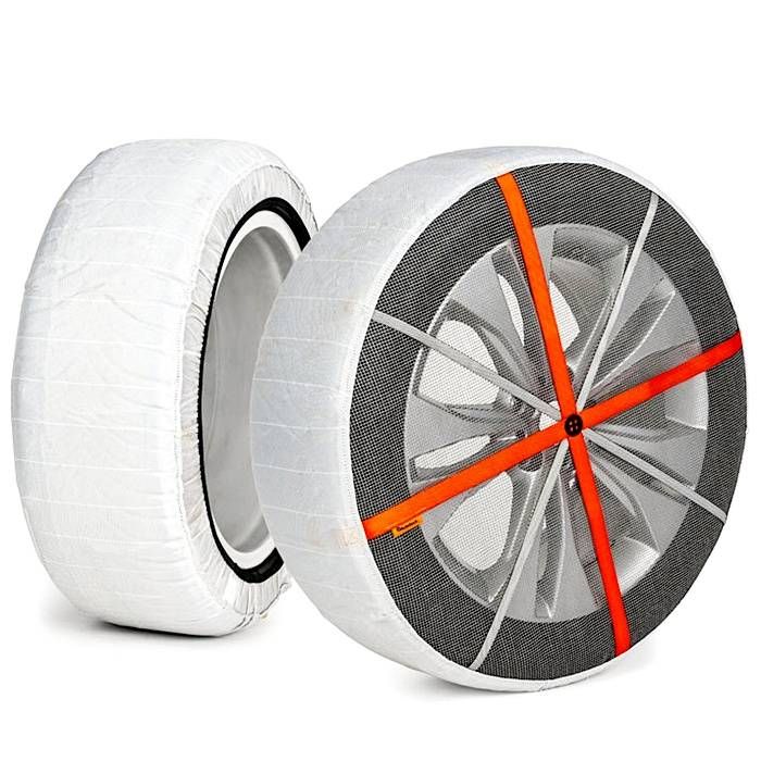 【未使用品】AutoSock 高性能雪道用タイヤカバー スノーソックス 695◎