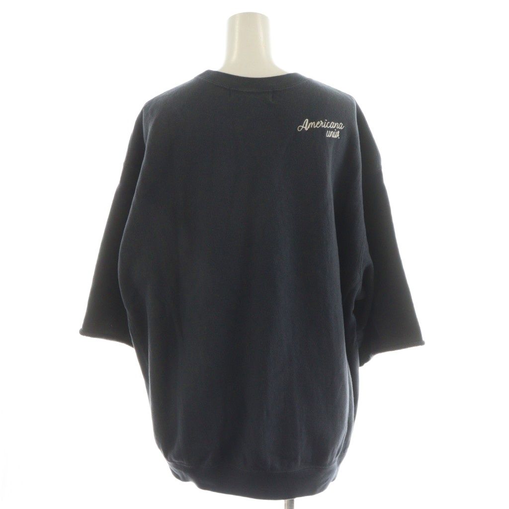 アメリカーナ AMERICANA 25SS スウェットシャツ カットオフ AMRCN
