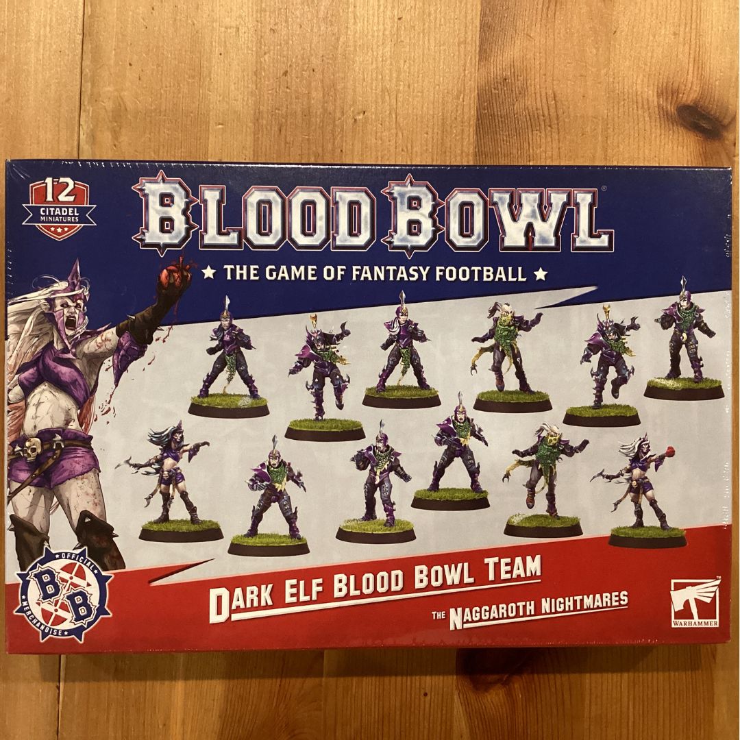ウォーハンマー ブラッドボウル ダークエルフチーム Dark Elf Blood Bowl Team &ndash; Naggaroth Nightmares