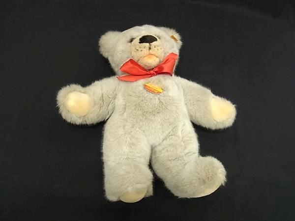 ■新品同様■ Steiff シュタイフ モーリー・Minky PAC×コットン テディベア くま クマ ぬいぐるみ ブラウン系 FN5019 □新品同様□ Steiff シュタイフ モーリー・Minky PAC×コットン