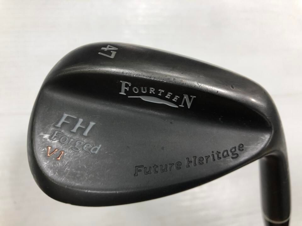 フォーティーン FH Forged V 1 マットブラック 47度 NSプロ950 GH HT WEDGEフレックス ウェッジ 最短