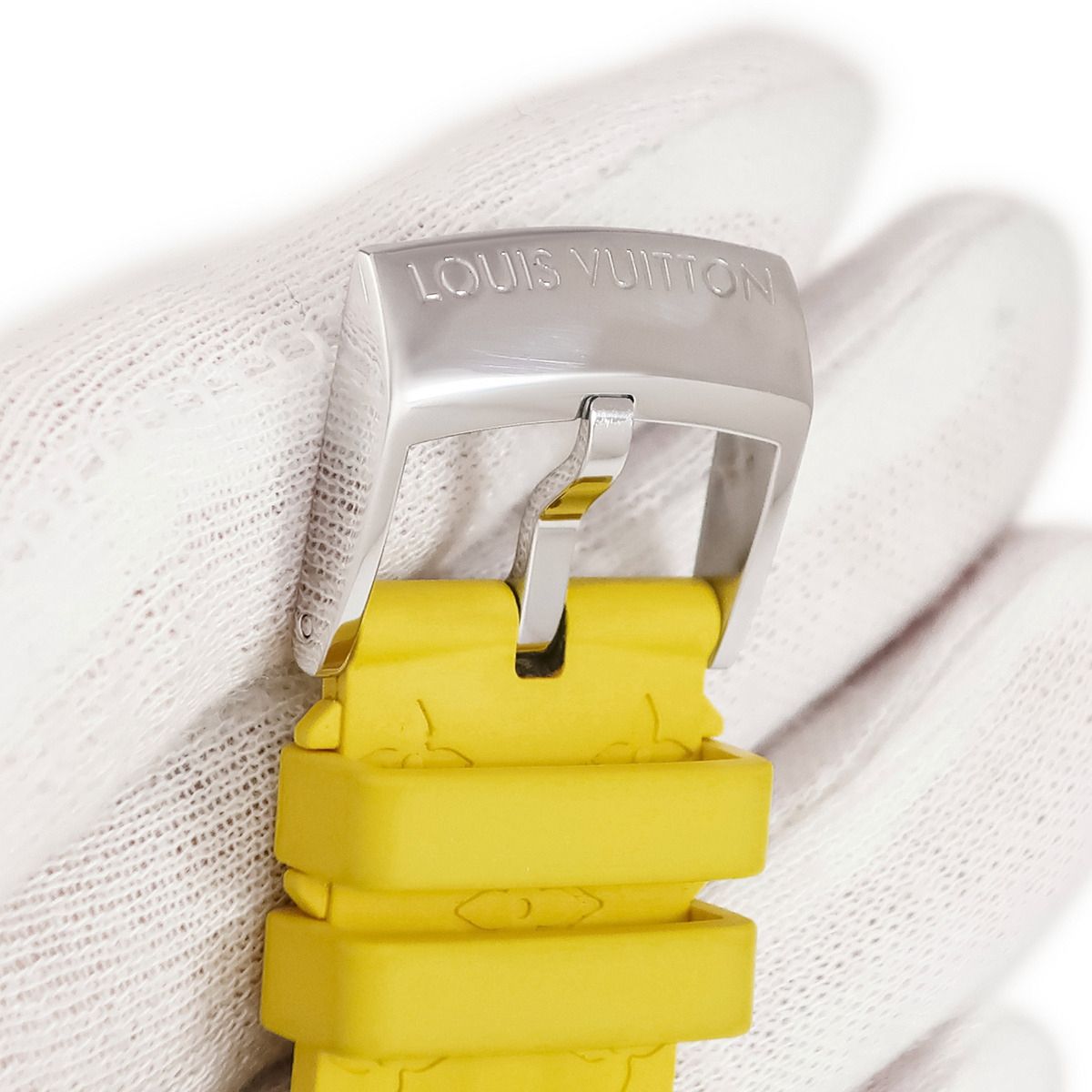 ルイヴィトン LOUIS VUITTON 腕時計パーツ タンブール用 ラバーバンド