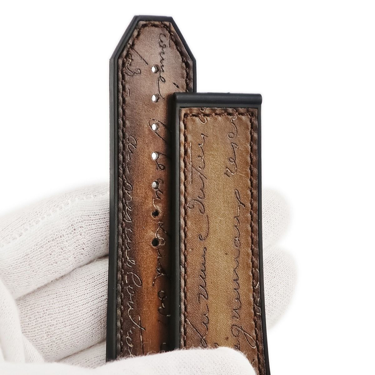 ウブロ HUBLOT 腕時計パーツ 純正 ベルルッティ スクリットレザー 521