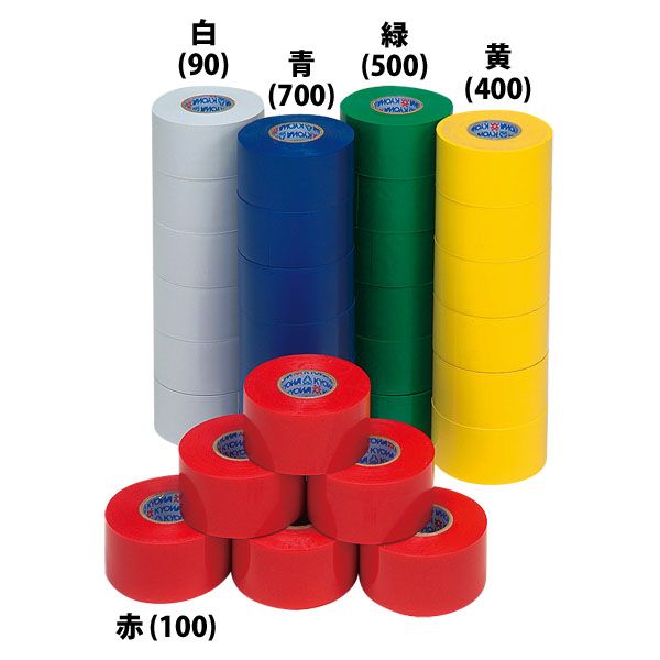 エバニュー Evernew ラインテープ40V 6巻入 体育 授業 体育授業 体