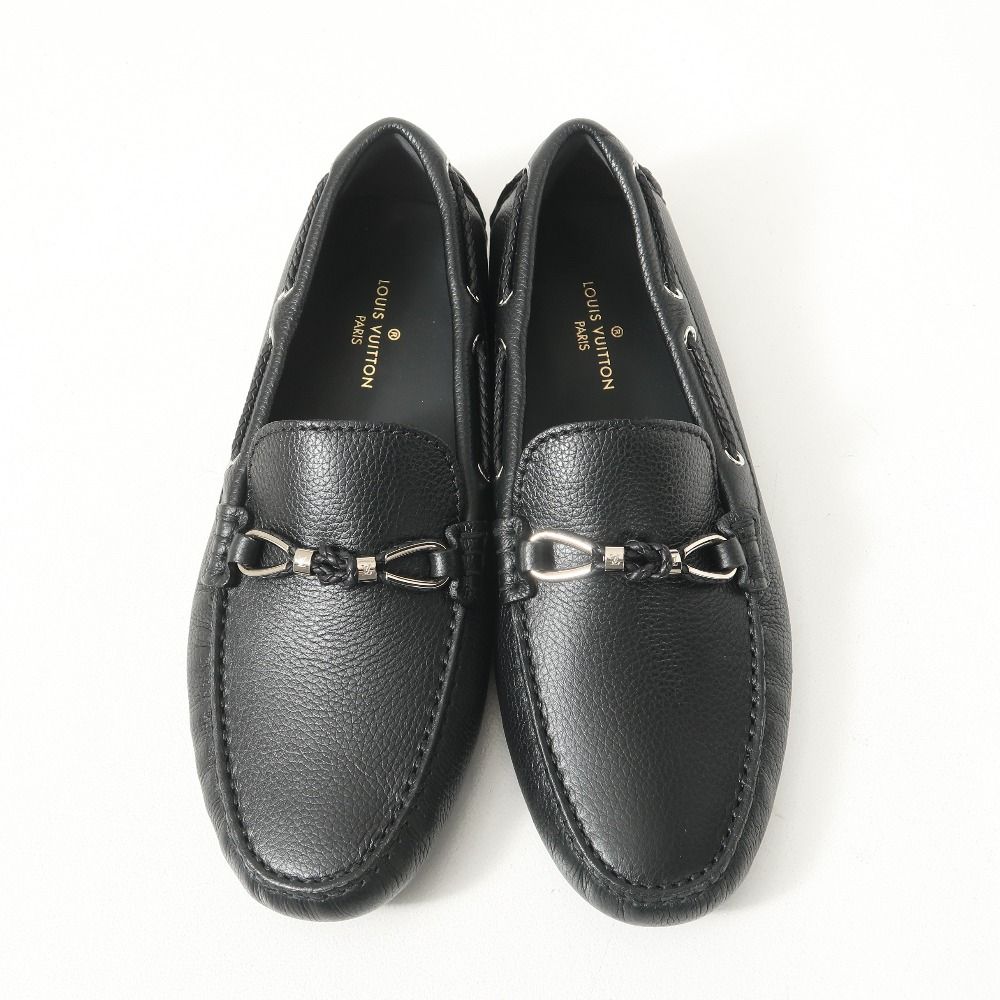 ルイヴィトン　ドライビングシューズ モカシン　サイズ6 □美品□LOUIS VUITTON ルイ・ヴィトン モカシン サイズ6 LVロゴ