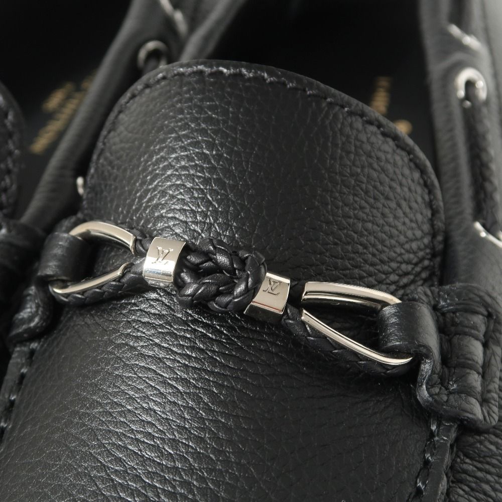 □美品□LOUIS VUITTON ルイ・ヴィトン モカシン サイズ6 LVロゴ