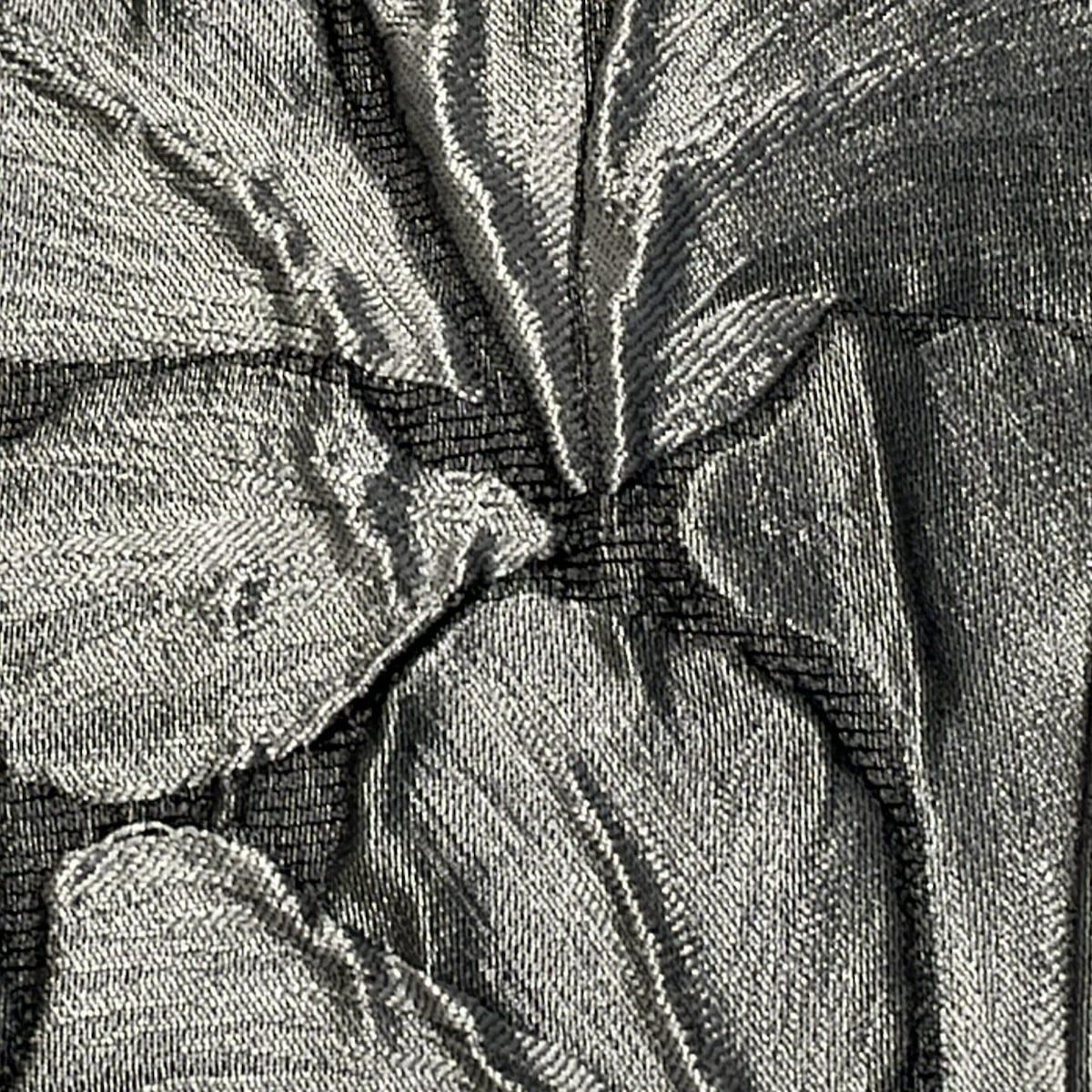  EPOCA エポカ ワンピース サイズ38 M レディース ダークグレー ライトグレー Vネック ノースリーブ ひざ丈 その他 ワンピース