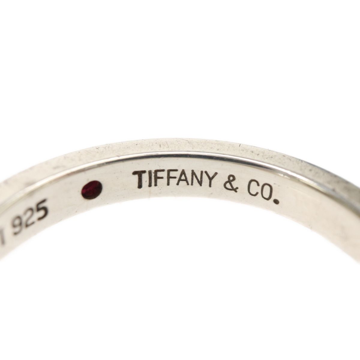 TIFFANY & CO.Tiffany ティファニー 925 SILVER シルバー ルビー 