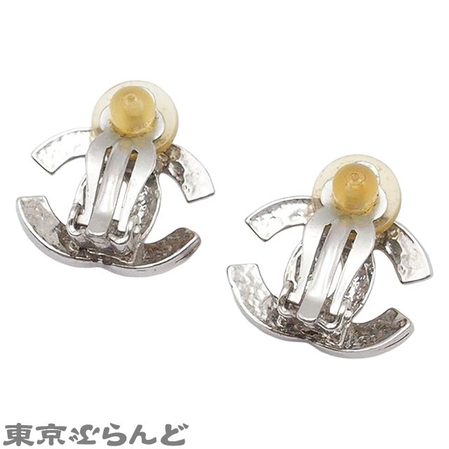 シャネル イヤリング シャネル CHANEL イヤリング ココマーク シルバー メタル 00A