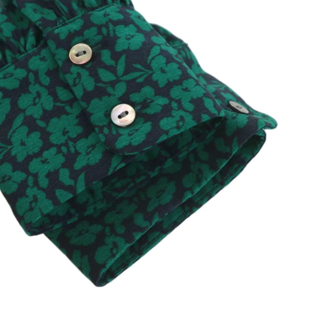 シップス SHIPS 25AW バンドカラーサイドプリーツワンピース 長袖