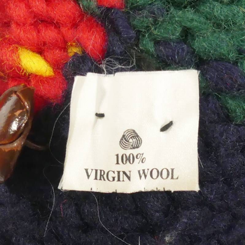 カウチンセーター XXL ハンドニット カナダ 古着 メンズ ウール