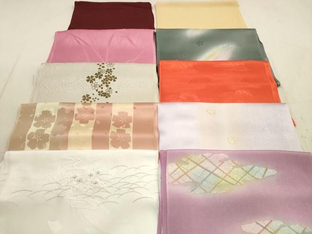 平和屋着物★和装小物　帯揚げ10枚セット　正絹　逸品　DAAZ1675xg 平和屋着物☆和装小物 帯揚げ10枚セット 正絹 逸品 DAAZ1675xg - メルカリ
