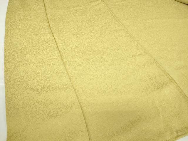 草葉地紋 蒸栗色