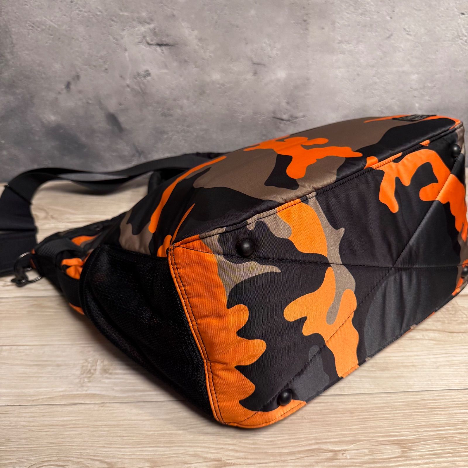 PORTER ポーター PS CAMO 2WAY TOTE カモフラ オレンジ 迷彩 トート