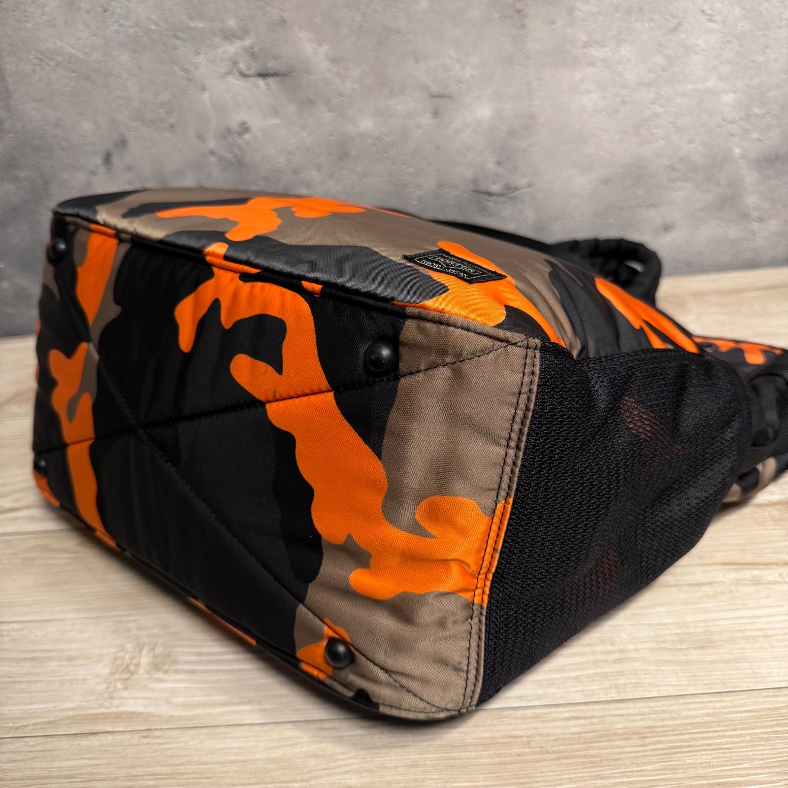 PORTER ポーター PS CAMO 2WAY TOTE カモフラ オレンジ 迷彩 トート