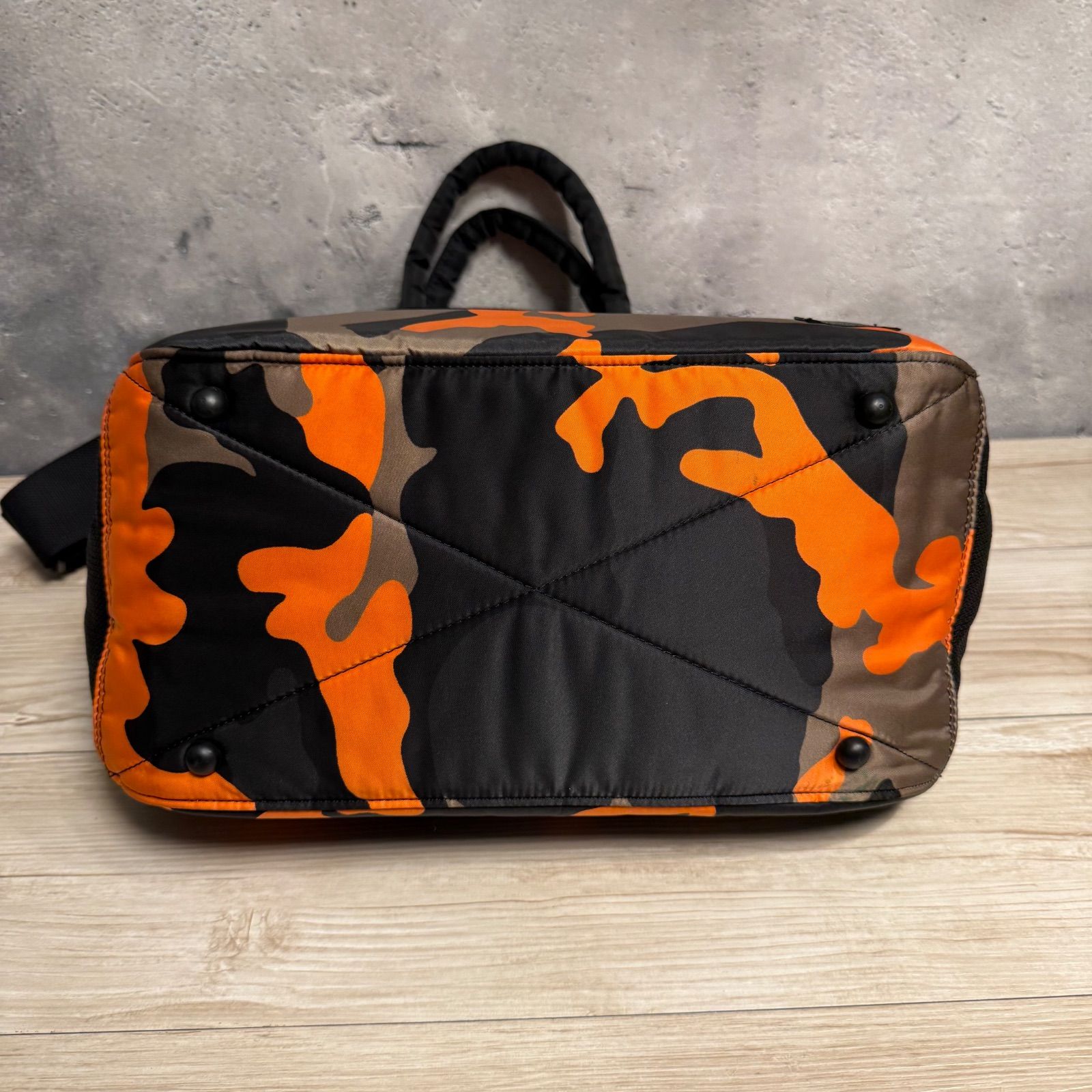 PORTER ポーター PS CAMO 2WAY TOTE カモフラ オレンジ 迷彩 トート