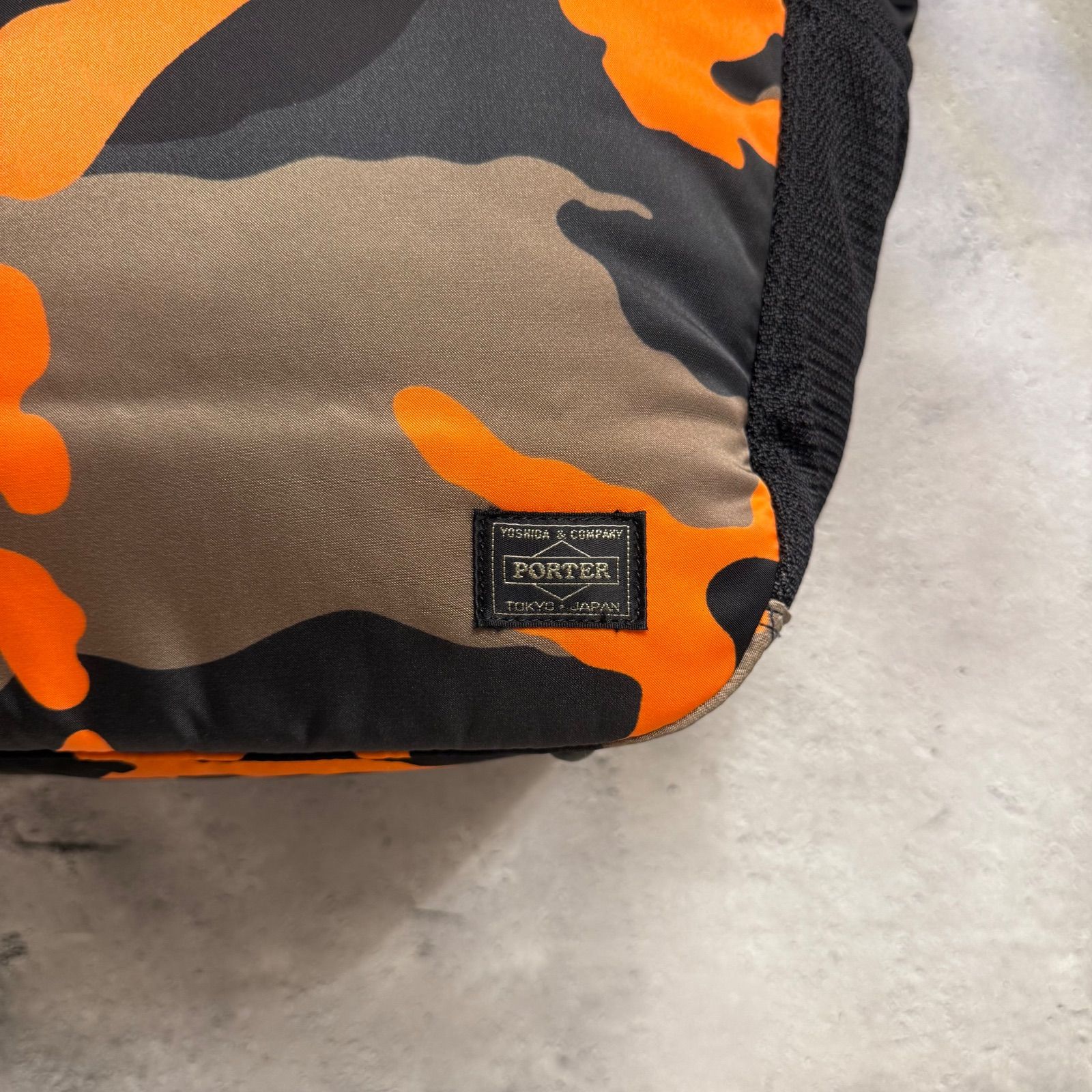 PORTER ポーター PS CAMO 2WAY TOTE カモフラ オレンジ 迷彩 トート