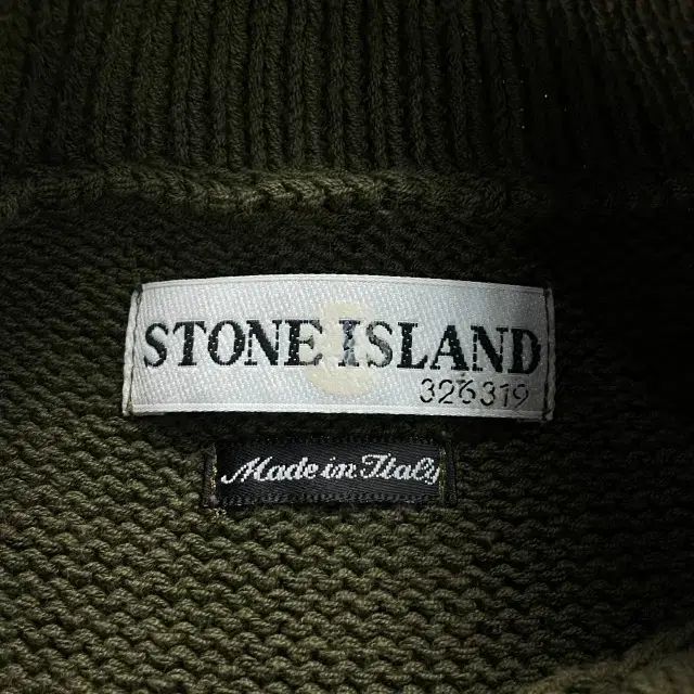 100 ストーンアイランド ワッペン ファンボタン ニット - メルカリ