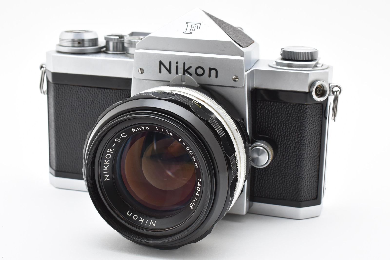 4563 ニコン Nikon F eye level 50 mm 1 4 フィルムカメラ