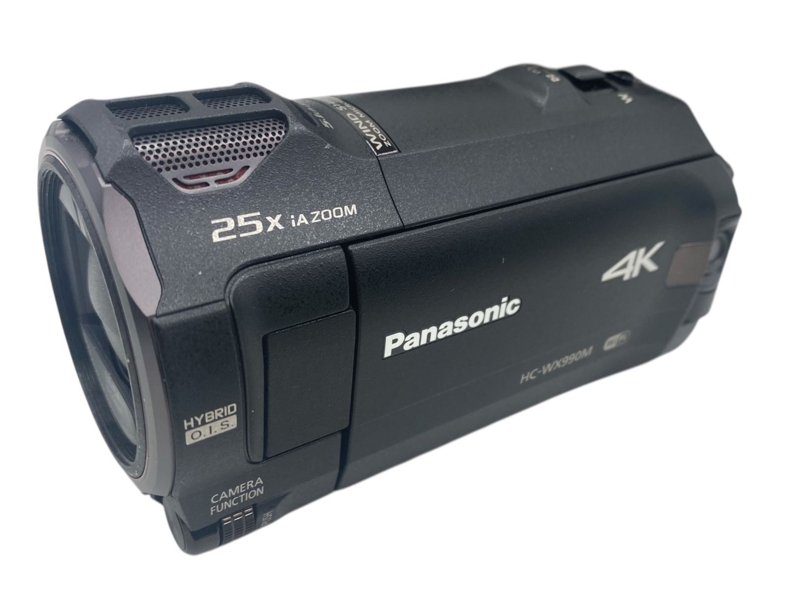 □Panasonic HC-WX990M 4K ビデオカメラ 電源OK レンズ良好 ズーム正常
