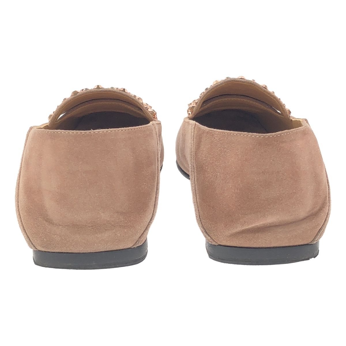 sergio rossi セルジオ ロッシ SR1 スタッズ装飾スウェードフラット