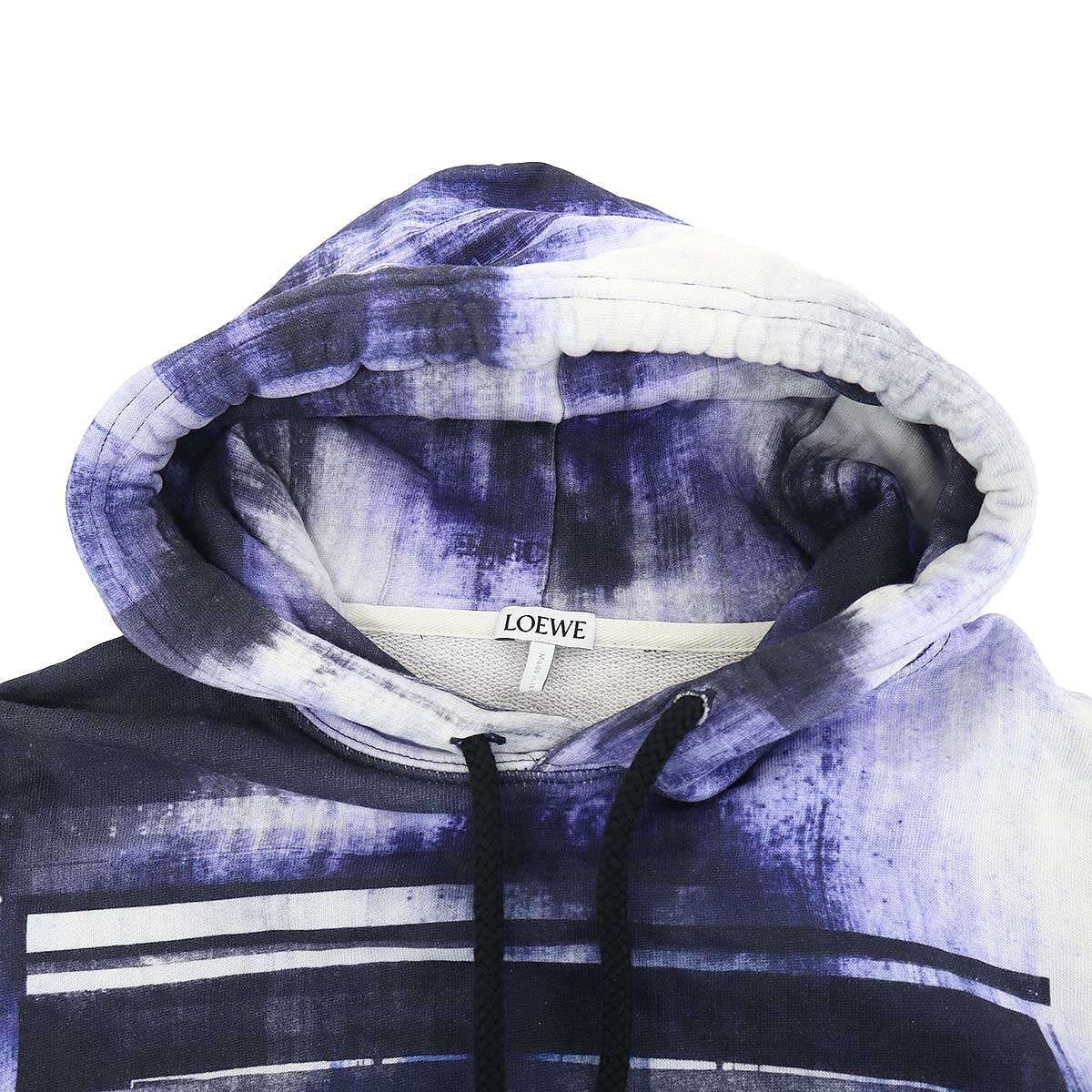 LOEWE ロエベ フォトコピーアナグラム パーカー H526Y25X13 ネイビー