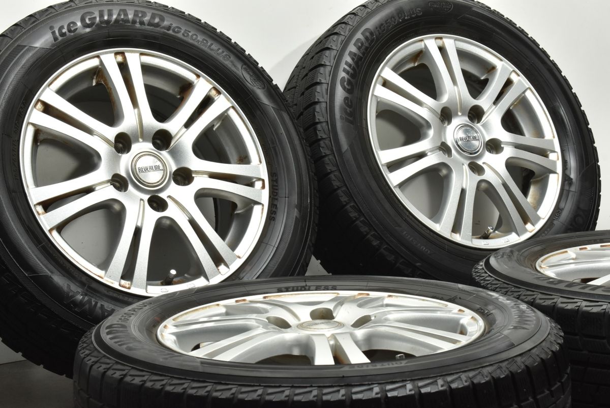交換用に 15 in 6 J 53 PCD 114 3 ヨコハマ アイスガード iG 50プラス 195 65 R ノア ヴォクシー ステップワゴン