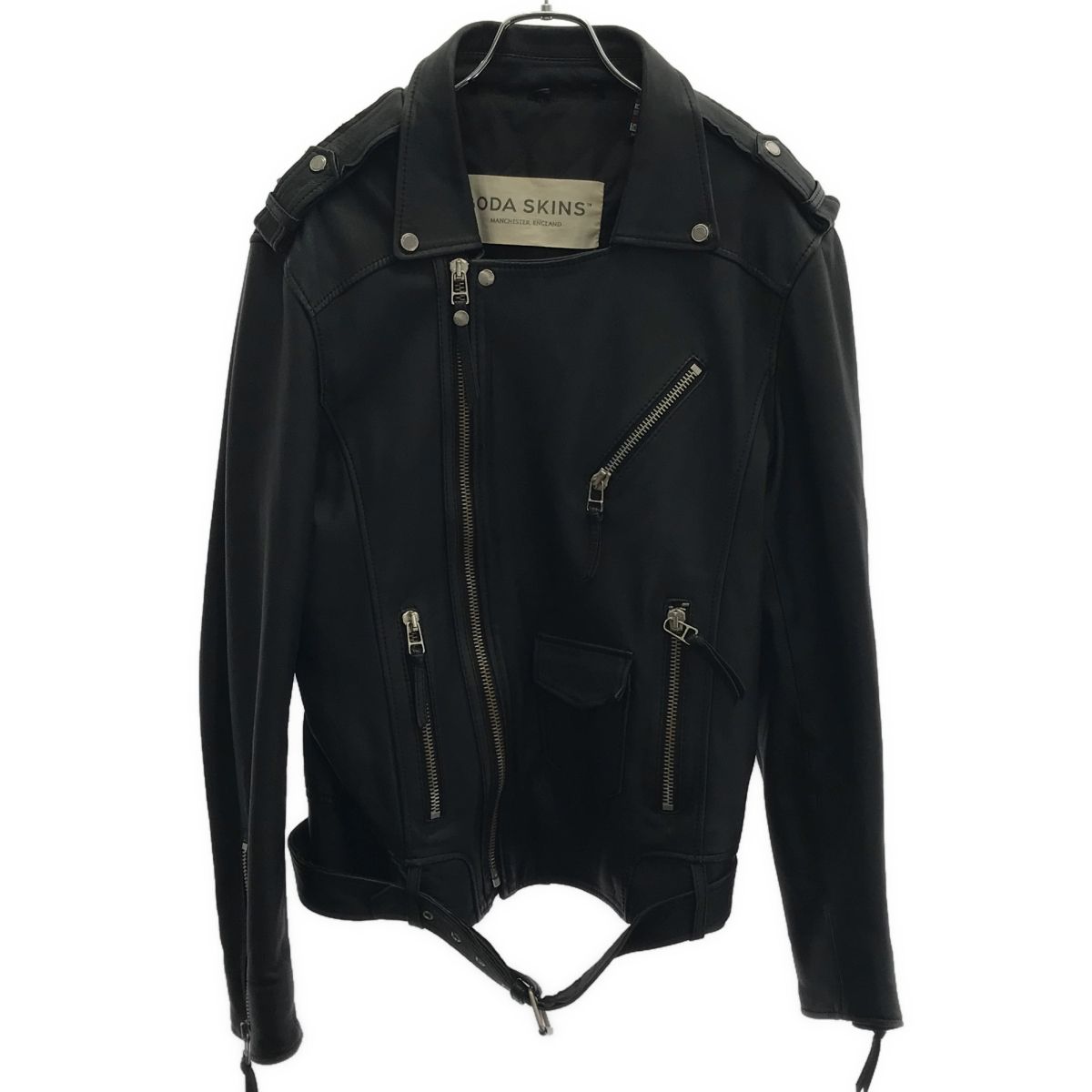 BODA SKINS ボダスキンズ ダブルレザーライダースジャケット ブラック