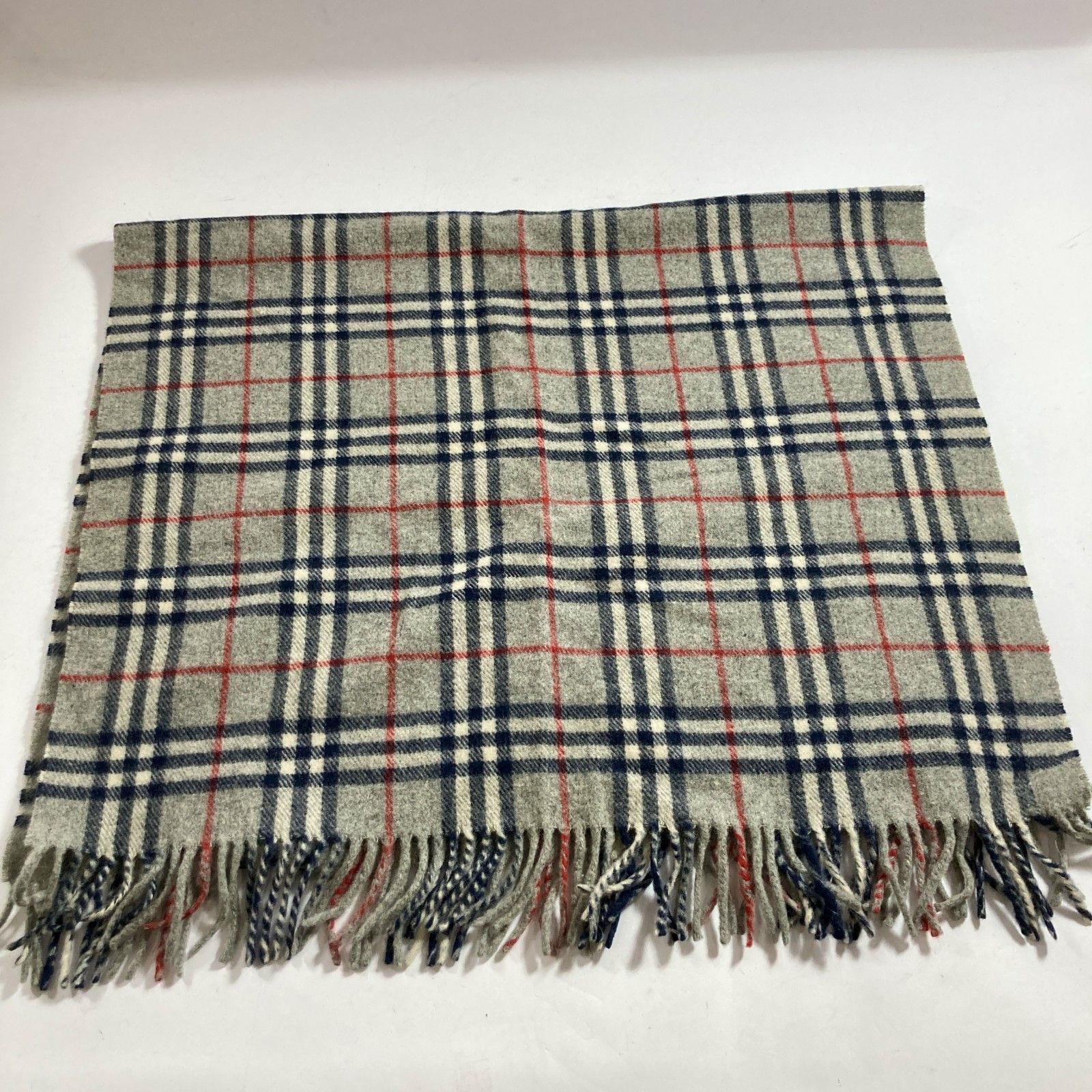 ☆ Burberrys バーバリーズ ノバチェック柄 チェック柄 グレー 騎士