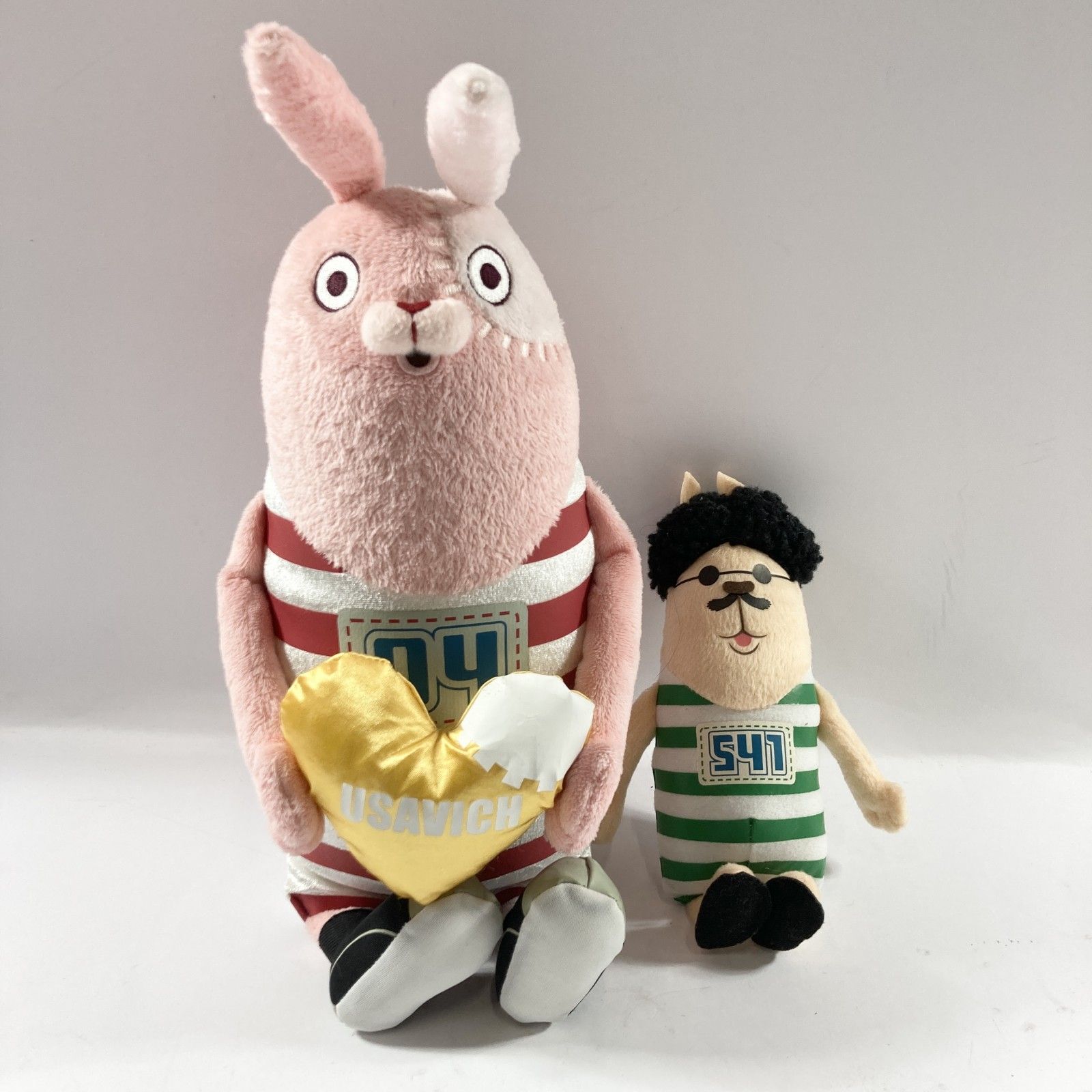 ☆ ウサビッチ ぬいぐるみ 2点 まとめ商品 プーチン キレネンコ アフロ