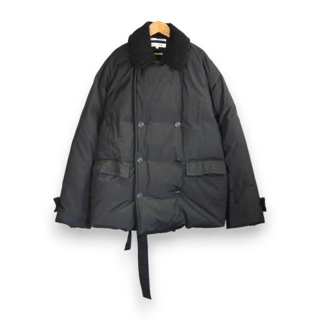 F CE. 24 aw DOWN P-COAT BLACK サイズL エフシーイー リサイクルド ダウン ピーコート