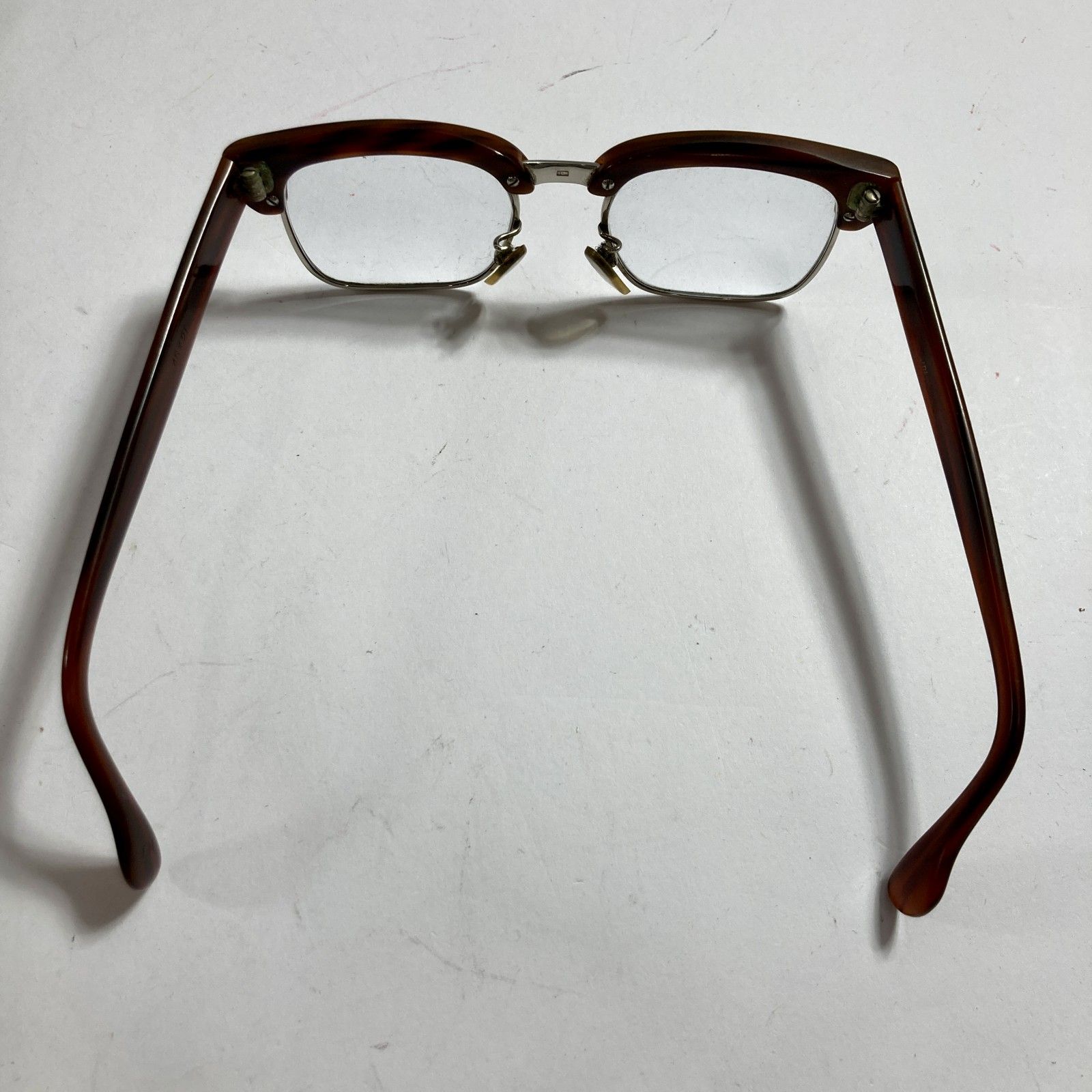 ☆ 希少 ヴィンテージ メガネ 眼鏡 レトロ SPM刻印入り 詳細不明 Ray