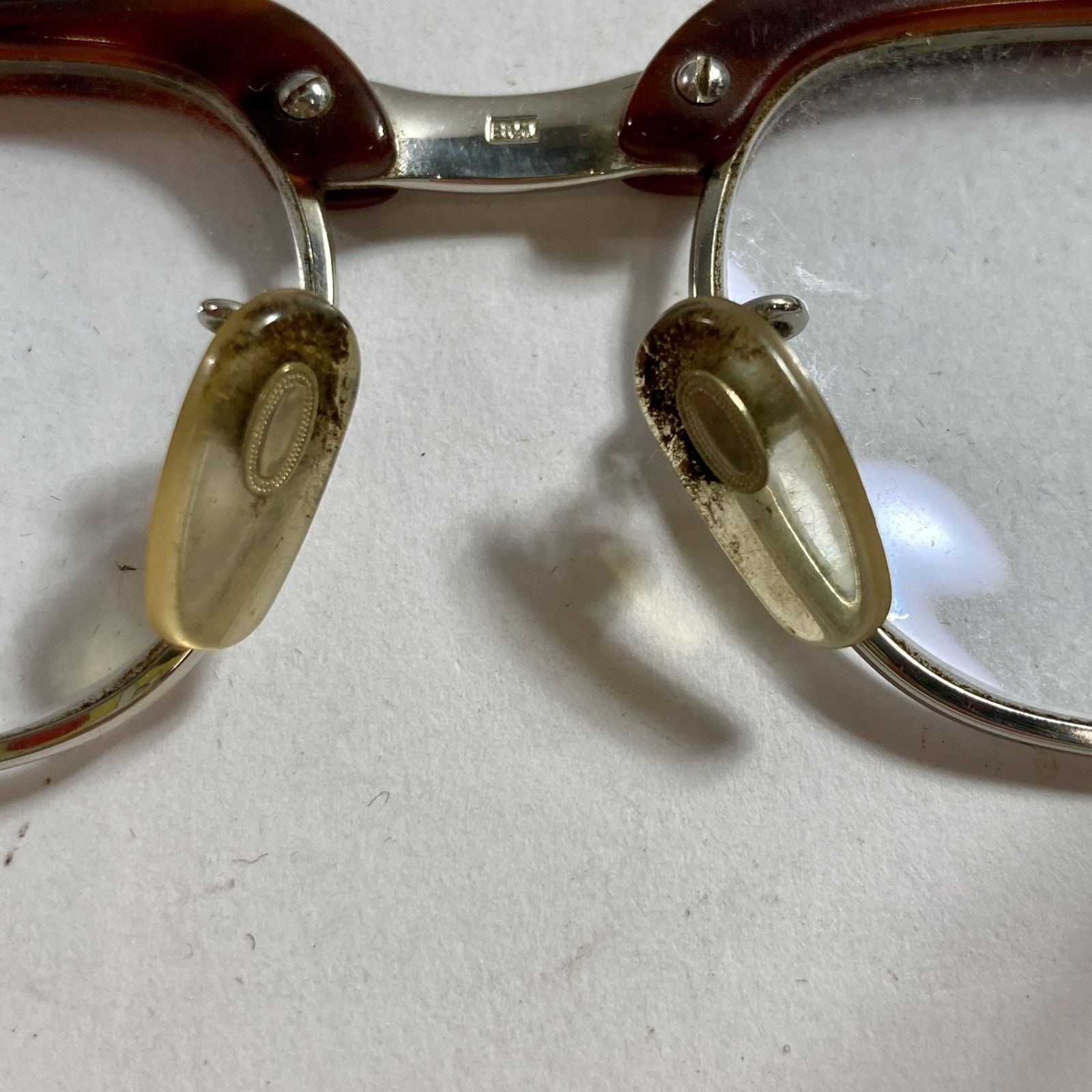 ☆ 希少 ヴィンテージ メガネ 眼鏡 レトロ SPM刻印入り 詳細不明 Ray